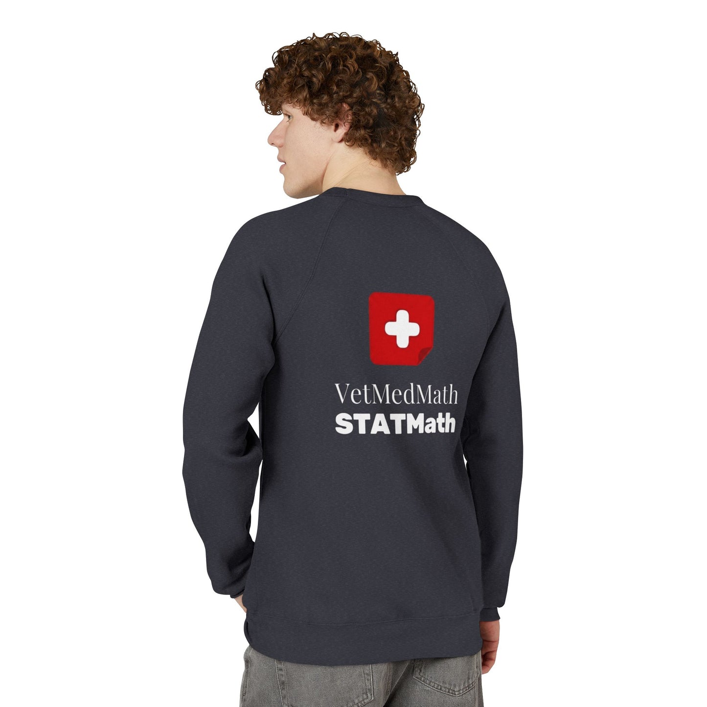 VetMedMath Est. 2023 Unisex Crewneck Sweatshirt — College-Style Pullover by Bella & Canvas for Vet Students, Vet Tech Students & Credentialed Veterinary Technicians