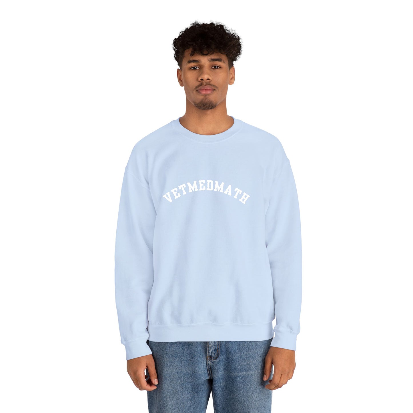 VetMedMath Collegiate Embroidered Unisex Heavy Blend™ Crewneck Sweatshirt
