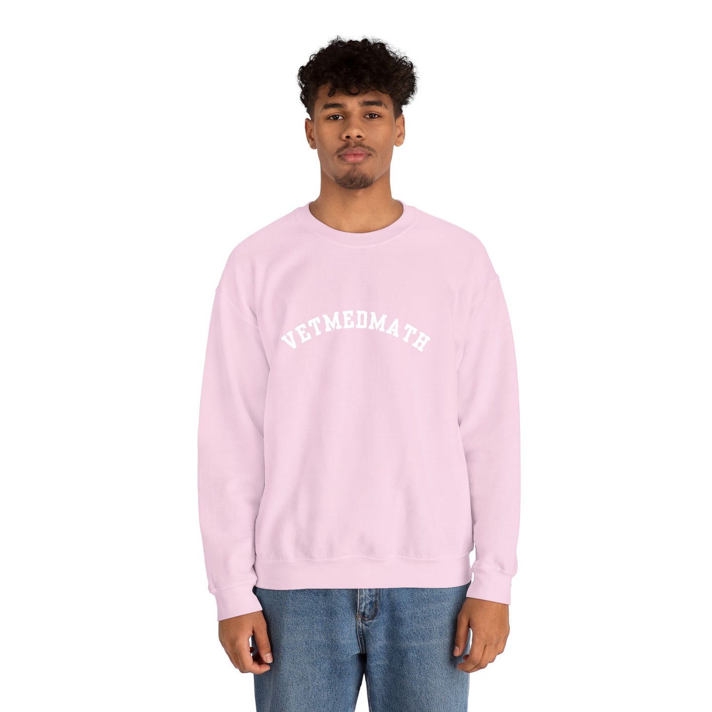 VetMedMath Collegiate Embroidered Unisex Heavy Blend™ Crewneck Sweatshirt