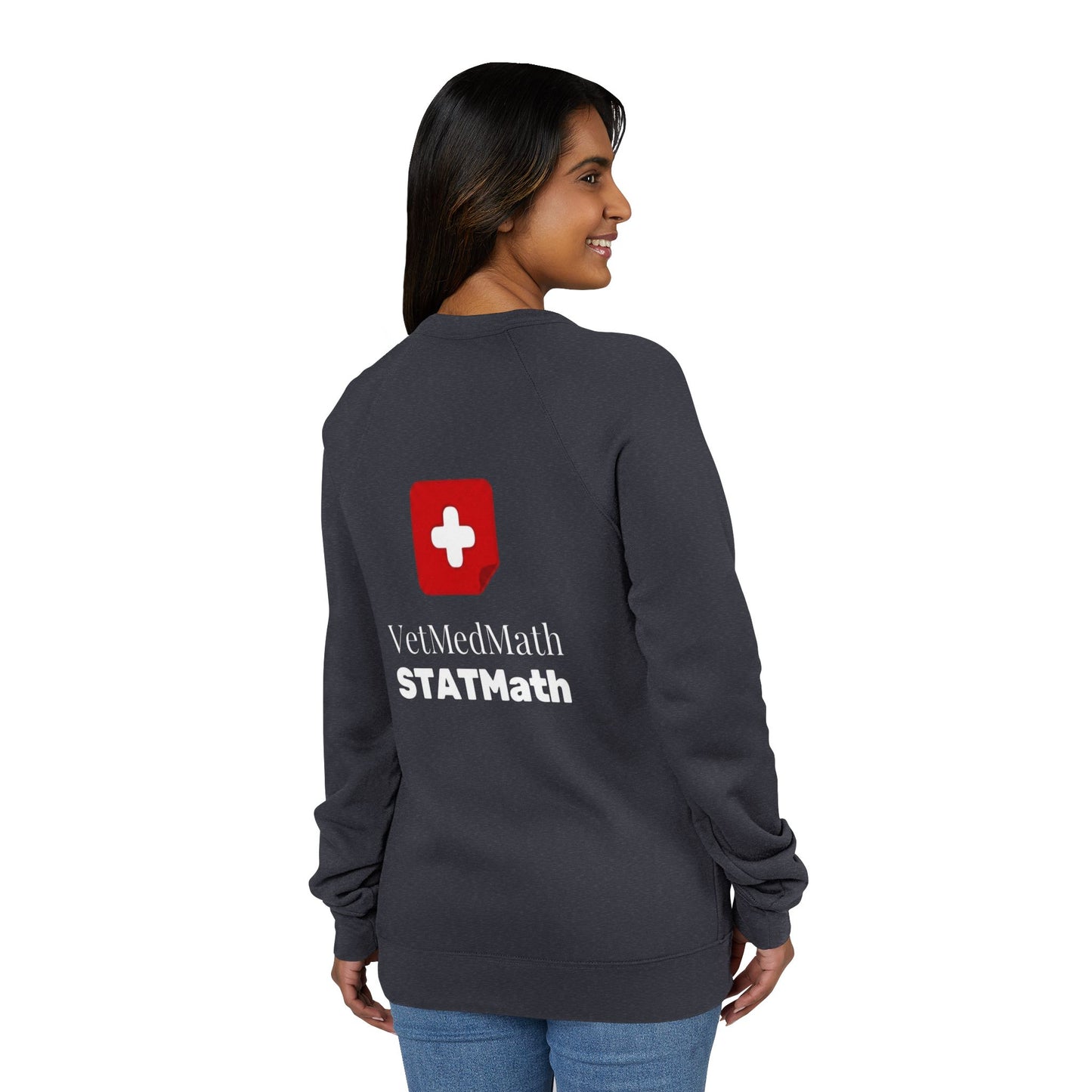 VetMedMath Est. 2023 Unisex Crewneck Sweatshirt — College-Style Pullover by Bella & Canvas for Vet Students, Vet Tech Students & Credentialed Veterinary Technicians