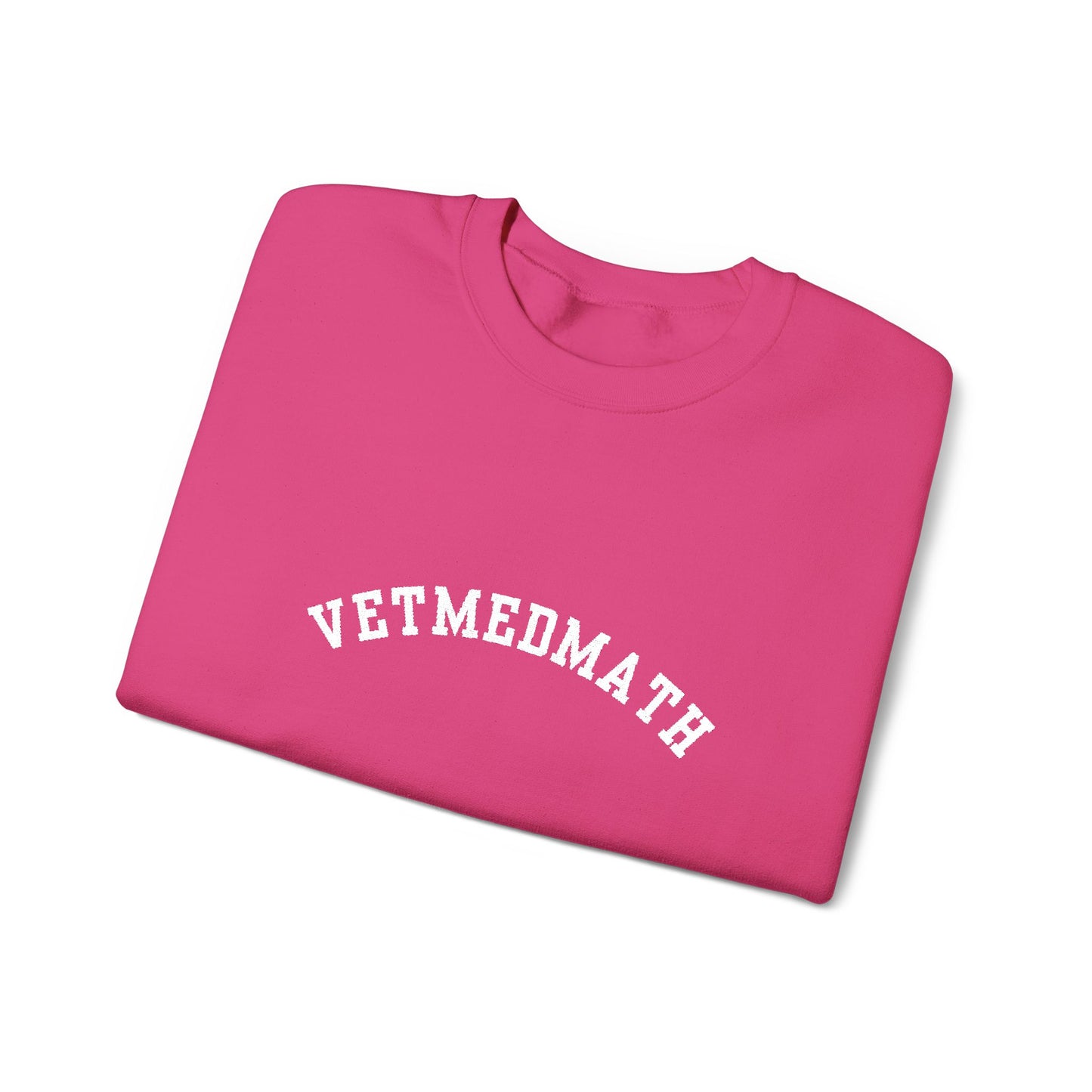VetMedMath Collegiate Embroidered Unisex Heavy Blend™ Crewneck Sweatshirt