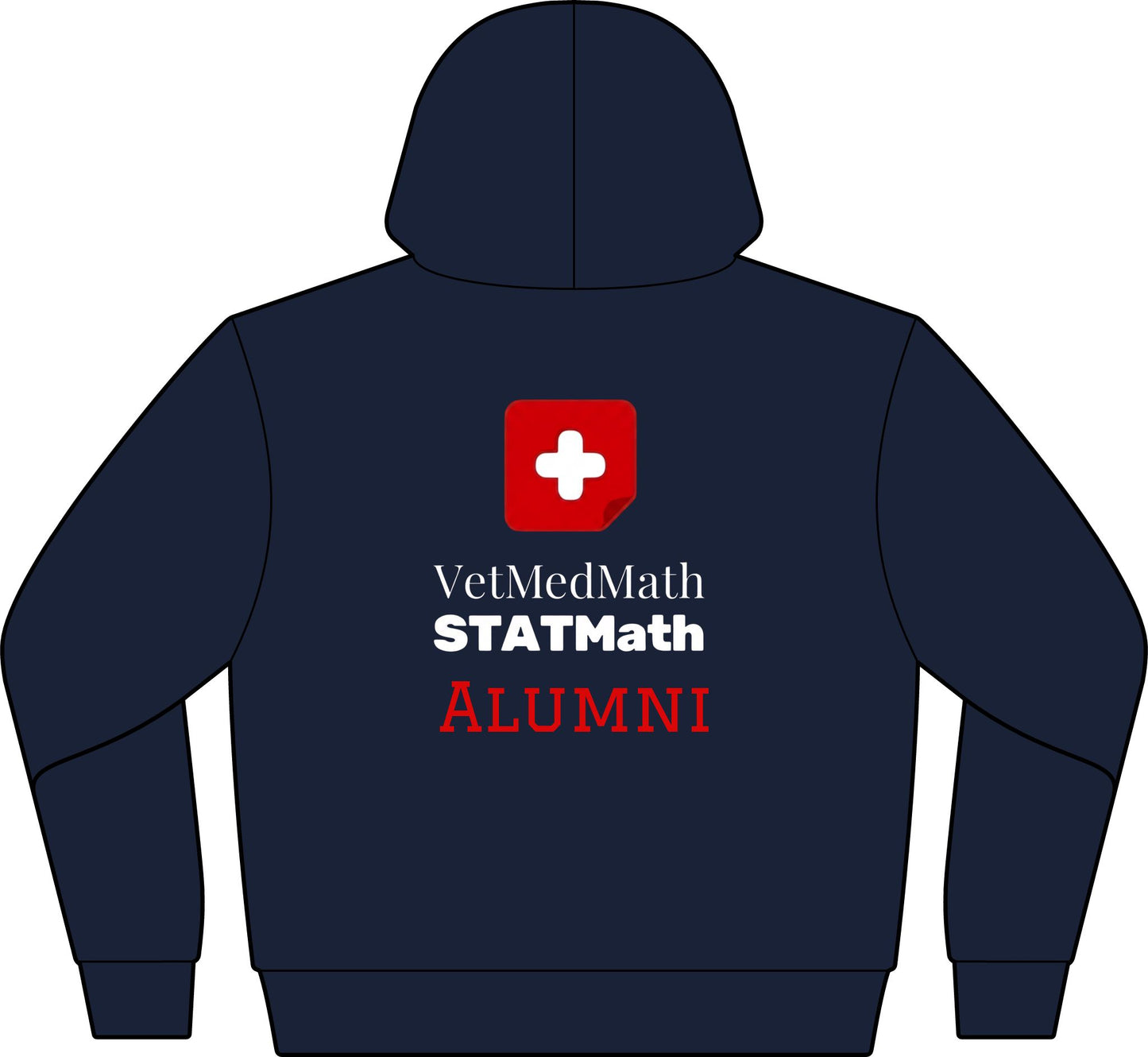 VetMedMath Tutoring 2026 Alumni PERSONALIZED Unisex Hoodie - Zip-Up Hooded Sweatshirt by Bella & Canvas for Vet Students, Vet Tech Students, and Credentialed Veterinary Technicians