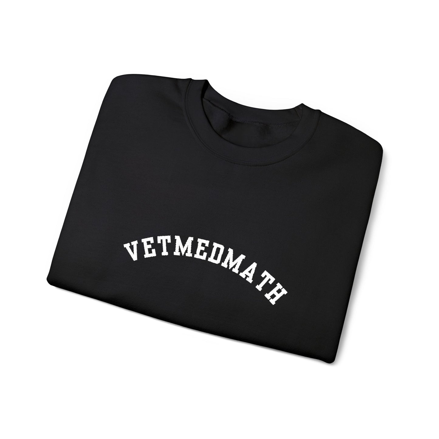 VetMedMath Collegiate Embroidered Unisex Heavy Blend™ Crewneck Sweatshirt