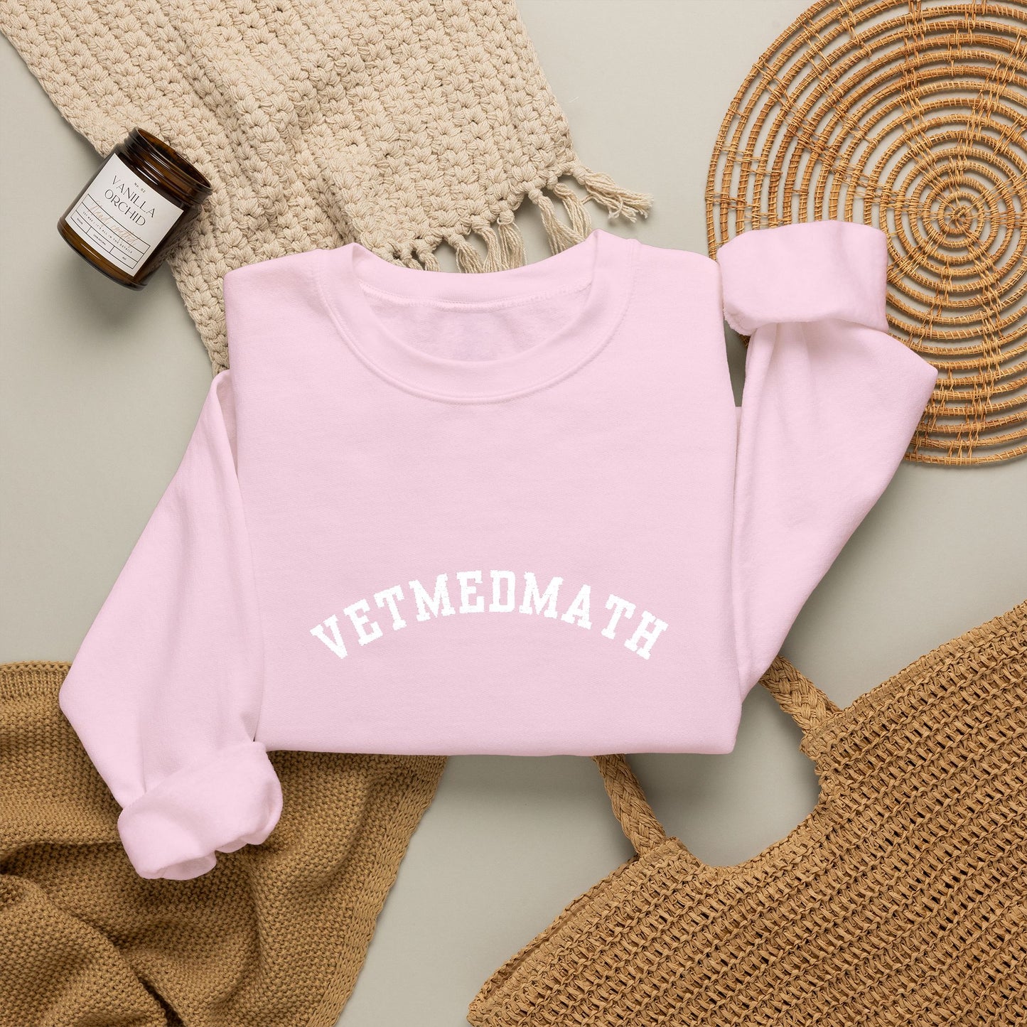 VetMedMath Collegiate Embroidered Unisex Heavy Blend™ Crewneck Sweatshirt
