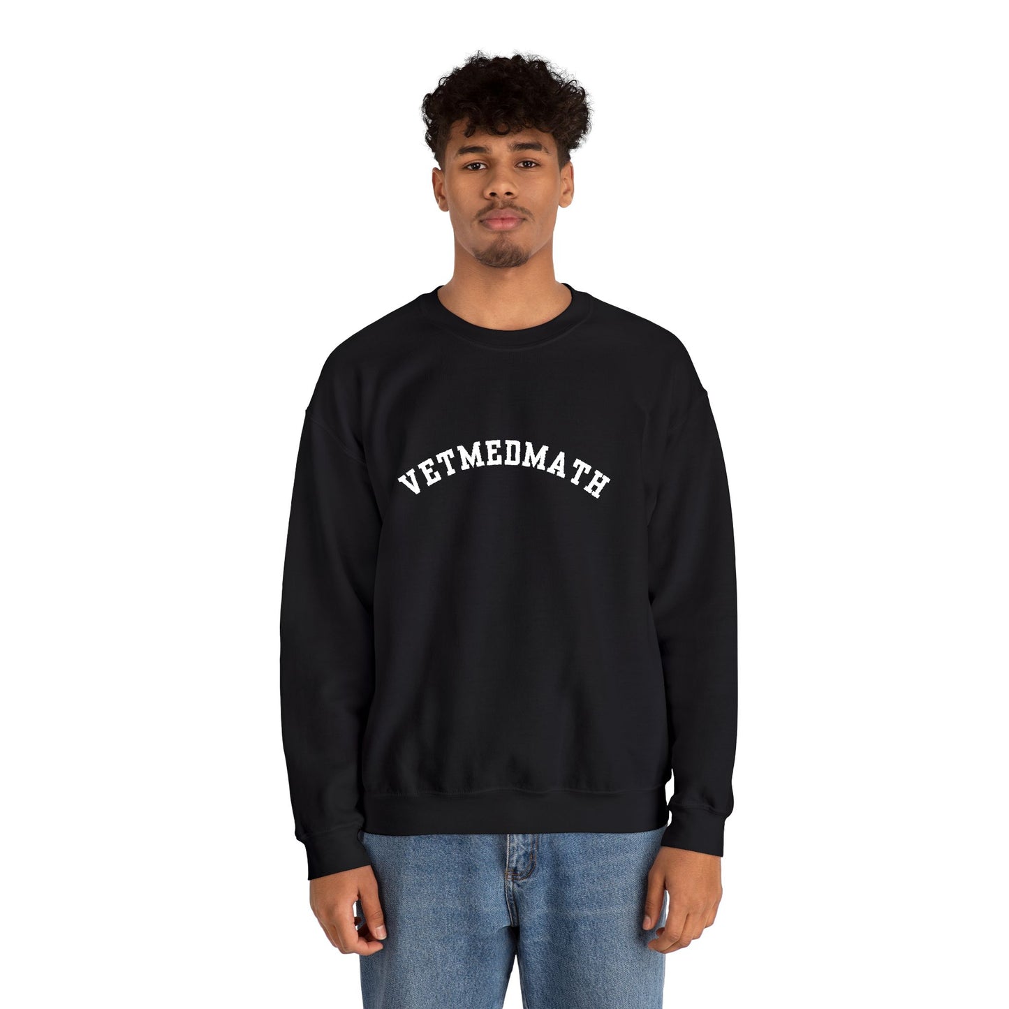 VetMedMath Collegiate Embroidered Unisex Heavy Blend™ Crewneck Sweatshirt