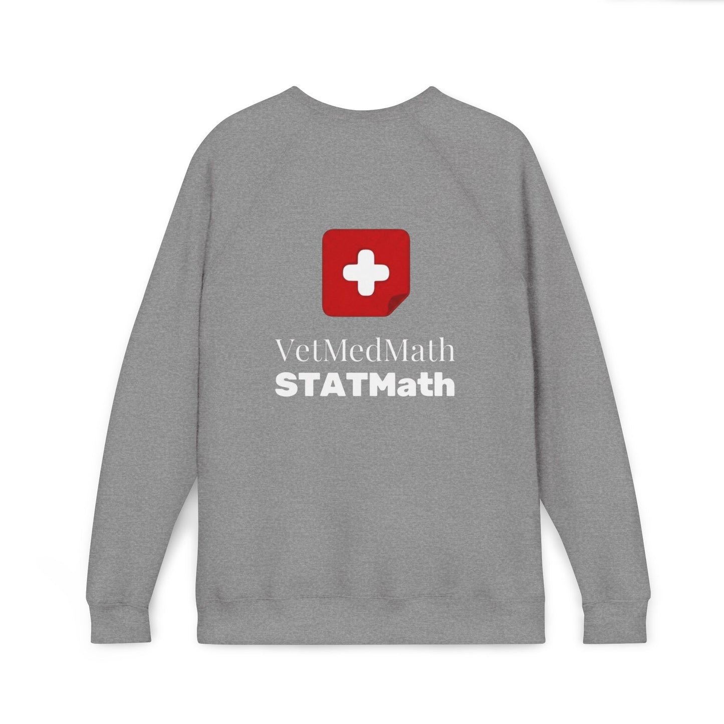 VetMedMath Est. 2023 Unisex Crewneck Sweatshirt — College-Style Pullover by Bella & Canvas for Vet Students, Vet Tech Students & Credentialed Veterinary Technicians