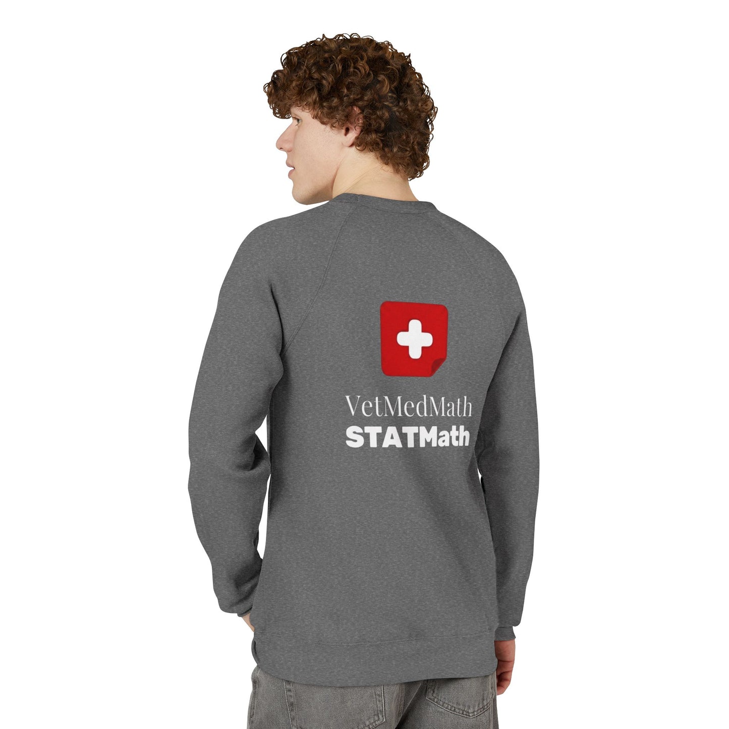 VetMedMath Est. 2023 Unisex Crewneck Sweatshirt — College-Style Pullover by Bella & Canvas for Vet Students, Vet Tech Students & Credentialed Veterinary Technicians