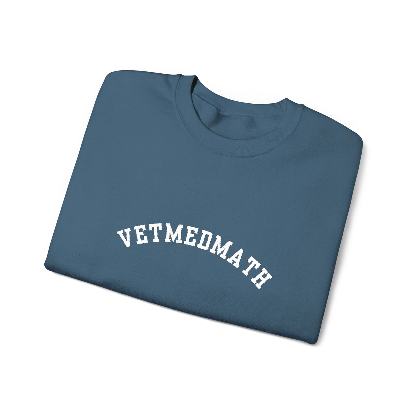 VetMedMath Collegiate Embroidered Unisex Heavy Blend™ Crewneck Sweatshirt