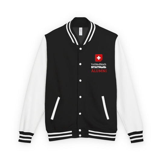 VetMedMath Alumni Letterman Jacket for Vet Students, Vet Tech Students, and Credentialed Veterinary Technicians