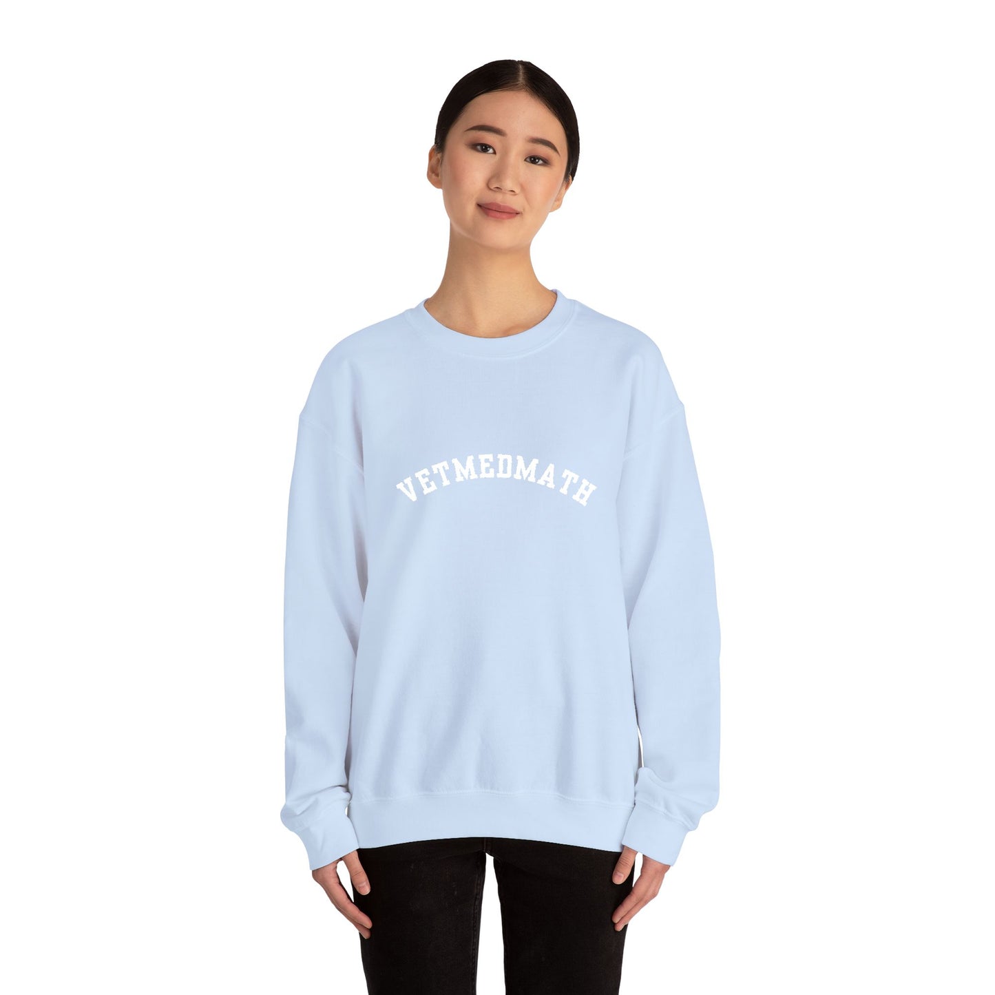 VetMedMath Collegiate Embroidered Unisex Heavy Blend™ Crewneck Sweatshirt