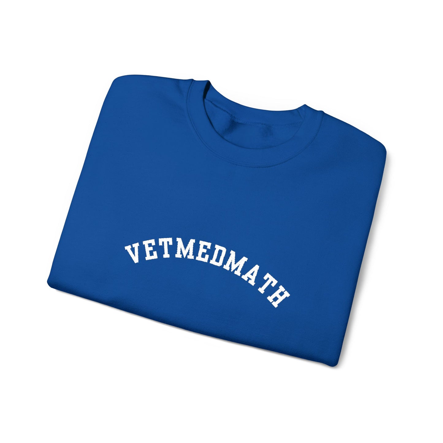 VetMedMath Collegiate Embroidered Unisex Heavy Blend™ Crewneck Sweatshirt