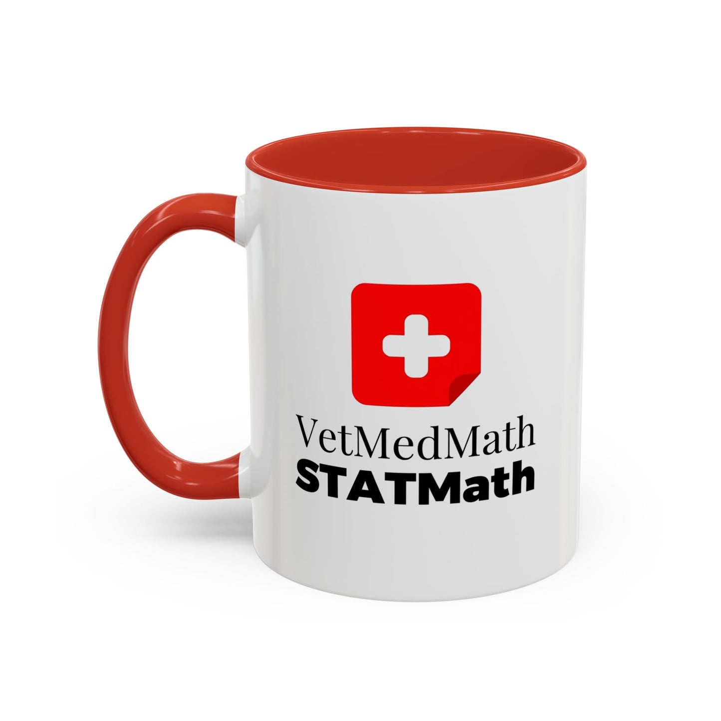 VetMedMath | STATMath Student Coffee Mug — Red Accent 11oz or 15oz