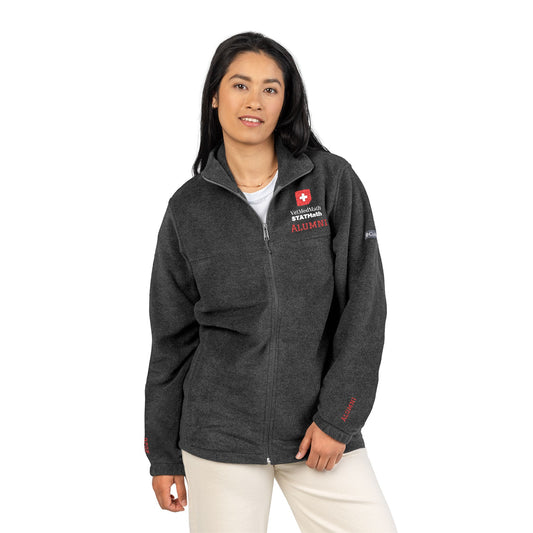 VetMedMath Tutoring 2026 Alumni PERSONALIZED Embroidered Unisex Columbia Brand Swiss Rescue Fleece Jacket with 2 Pockets for Vet Students, Vet Tech Students, and Credentialed Veterinary Technicians