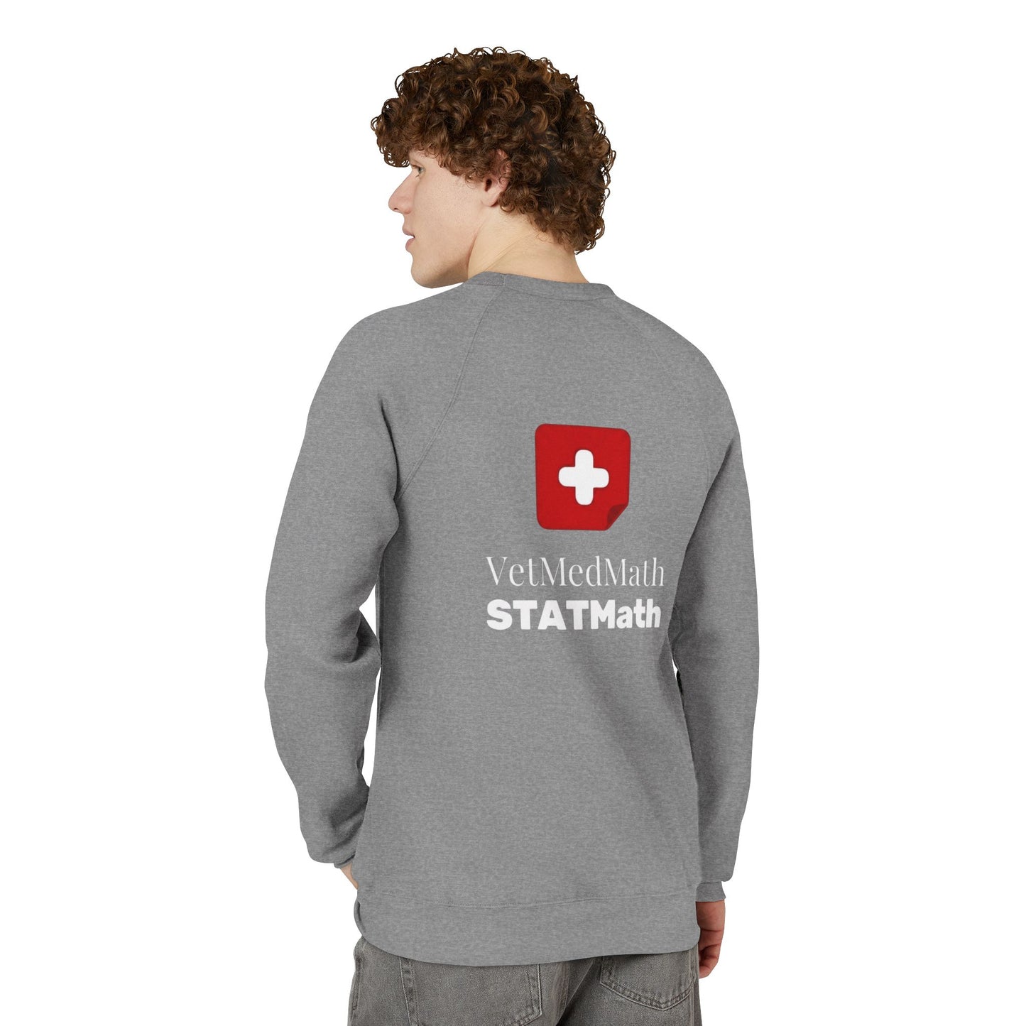 VetMedMath Est. 2023 Unisex Crewneck Sweatshirt — College-Style Pullover by Bella & Canvas for Vet Students, Vet Tech Students & Credentialed Veterinary Technicians