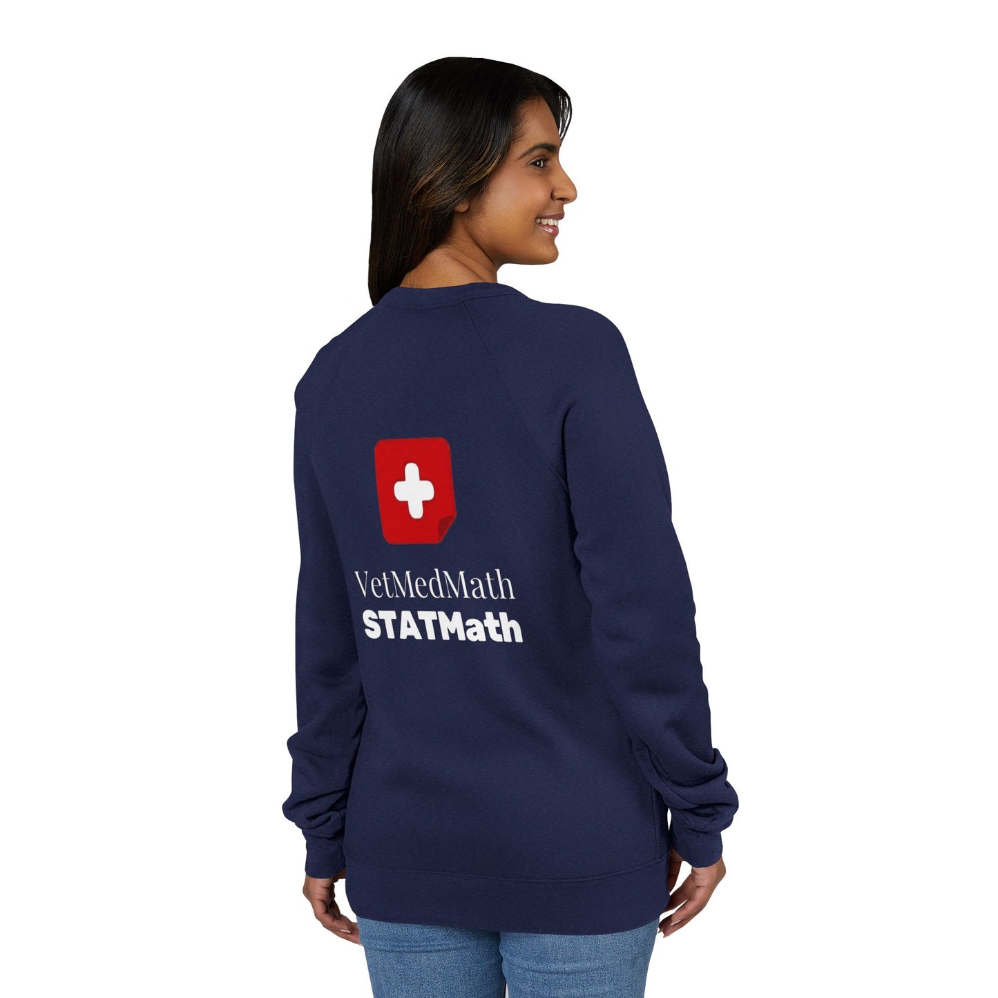 VetMedMath Est. 2023 Unisex Crewneck Sweatshirt — College-Style Pullover by Bella & Canvas for Vet Students, Vet Tech Students & Credentialed Veterinary Technicians