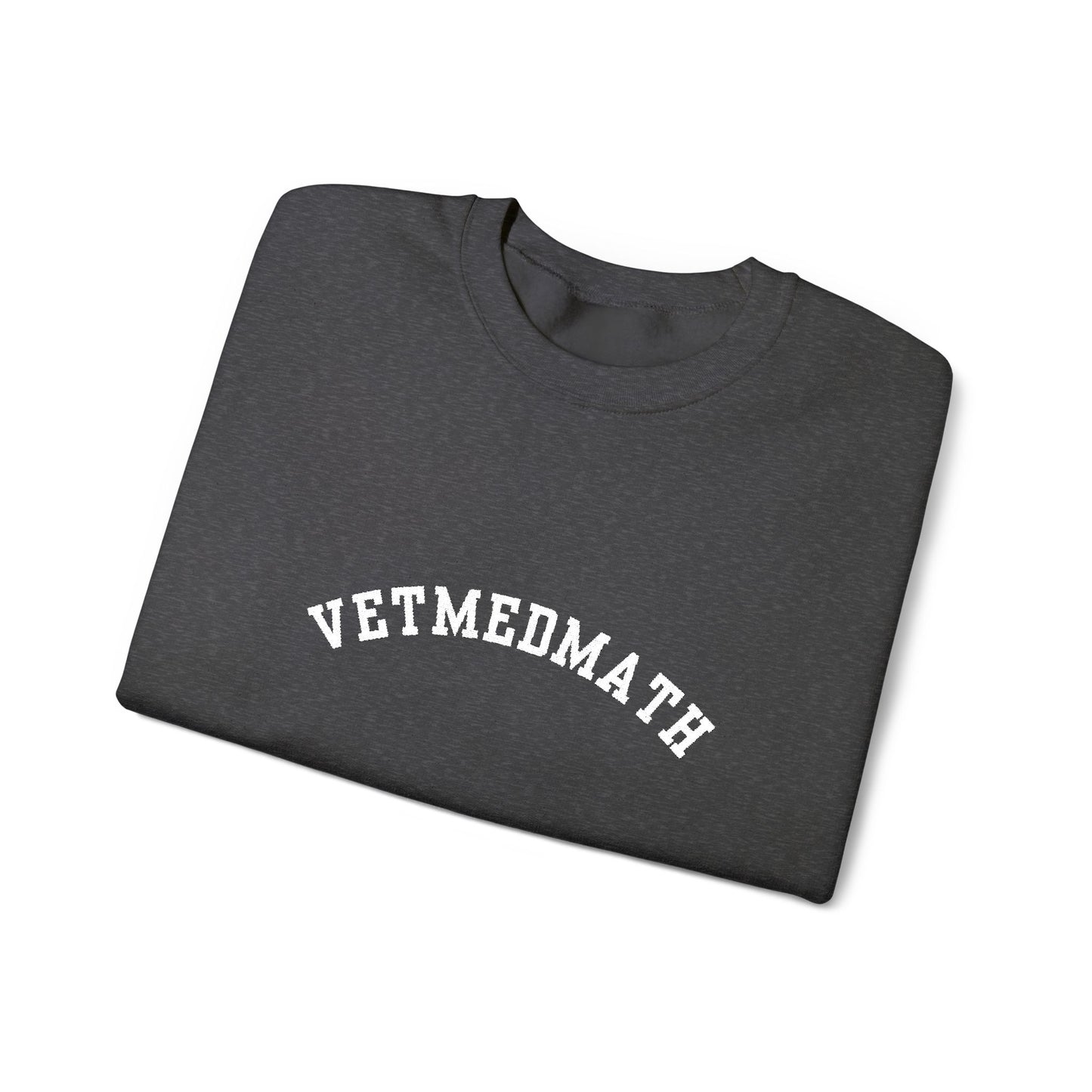 VetMedMath Collegiate Embroidered Unisex Heavy Blend™ Crewneck Sweatshirt