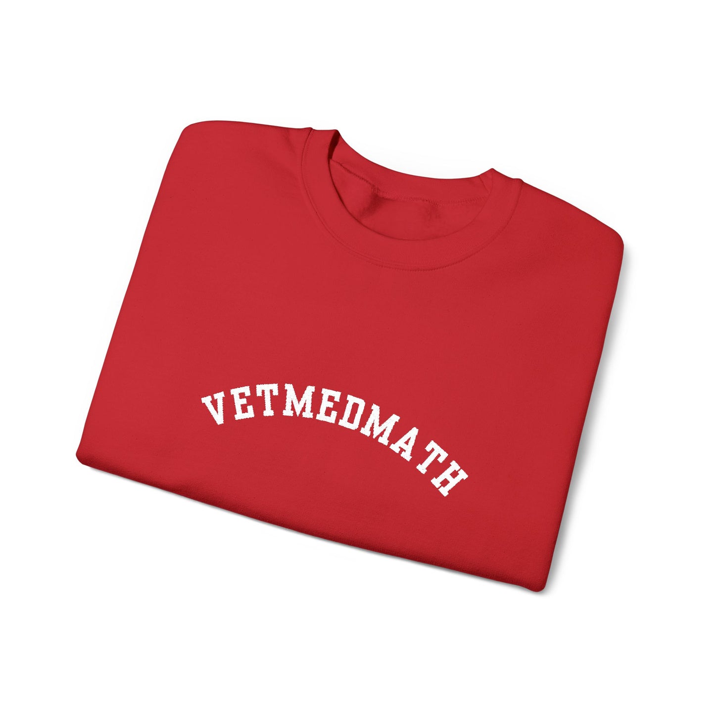 VetMedMath Collegiate Embroidered Unisex Heavy Blend™ Crewneck Sweatshirt