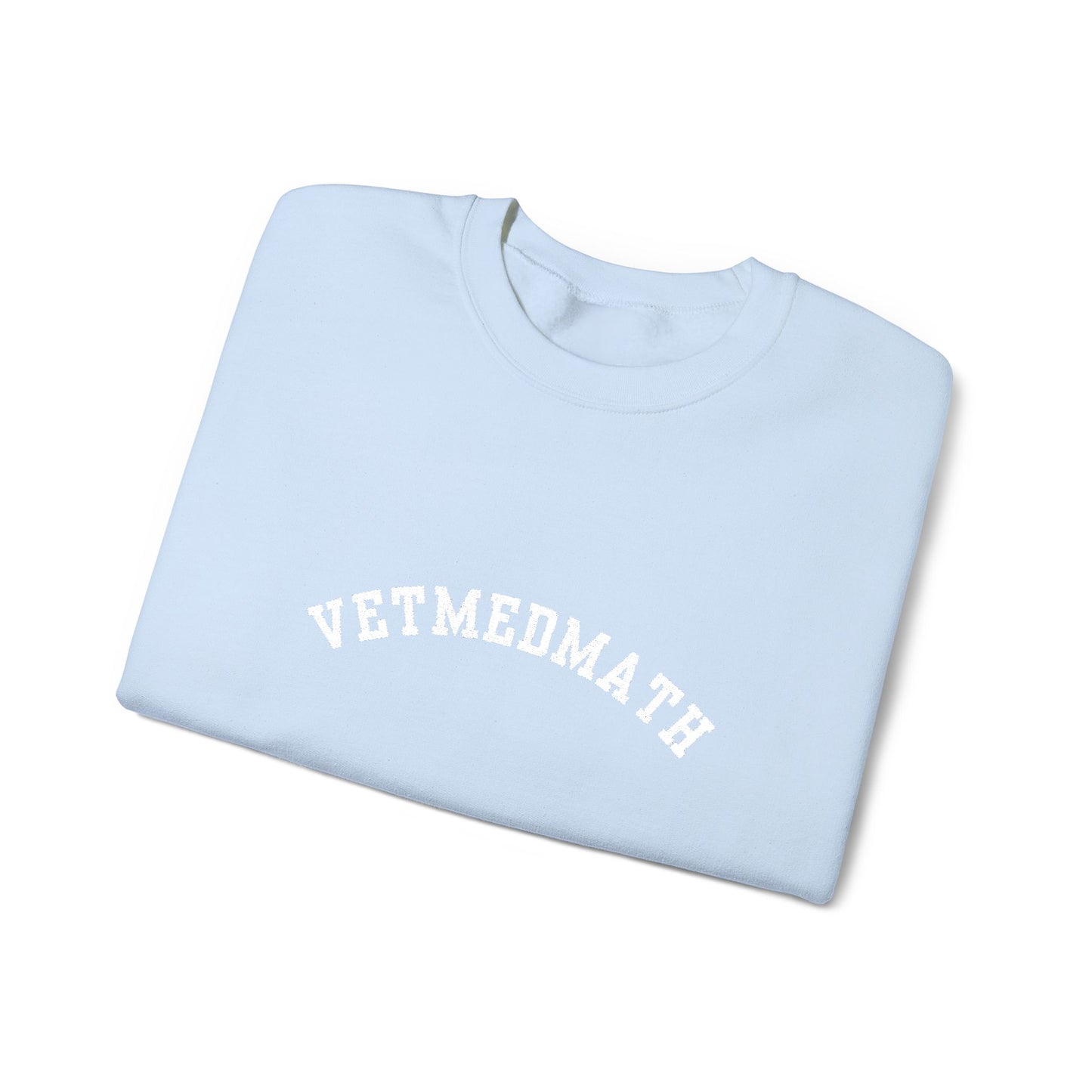 VetMedMath Collegiate Embroidered Unisex Heavy Blend™ Crewneck Sweatshirt