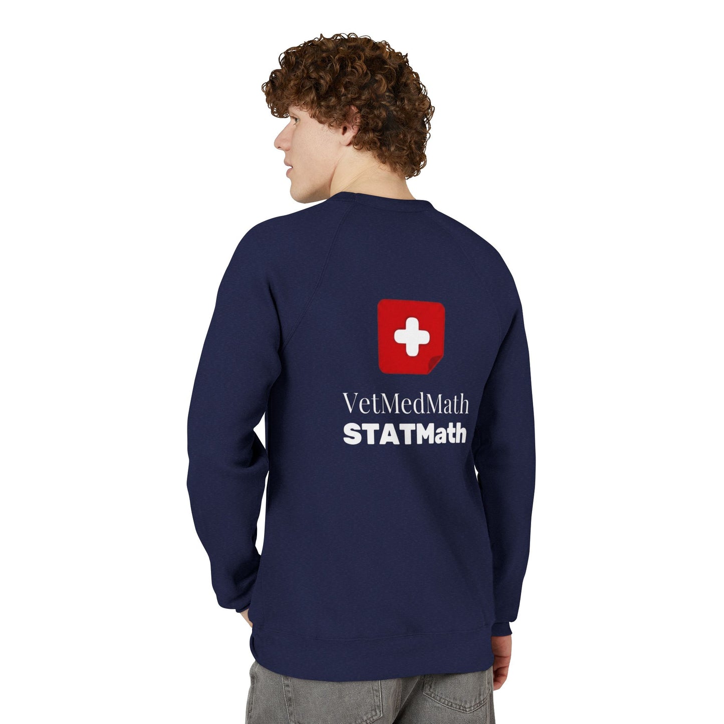 VetMedMath Est. 2023 Unisex Crewneck Sweatshirt — College-Style Pullover by Bella & Canvas for Vet Students, Vet Tech Students & Credentialed Veterinary Technicians