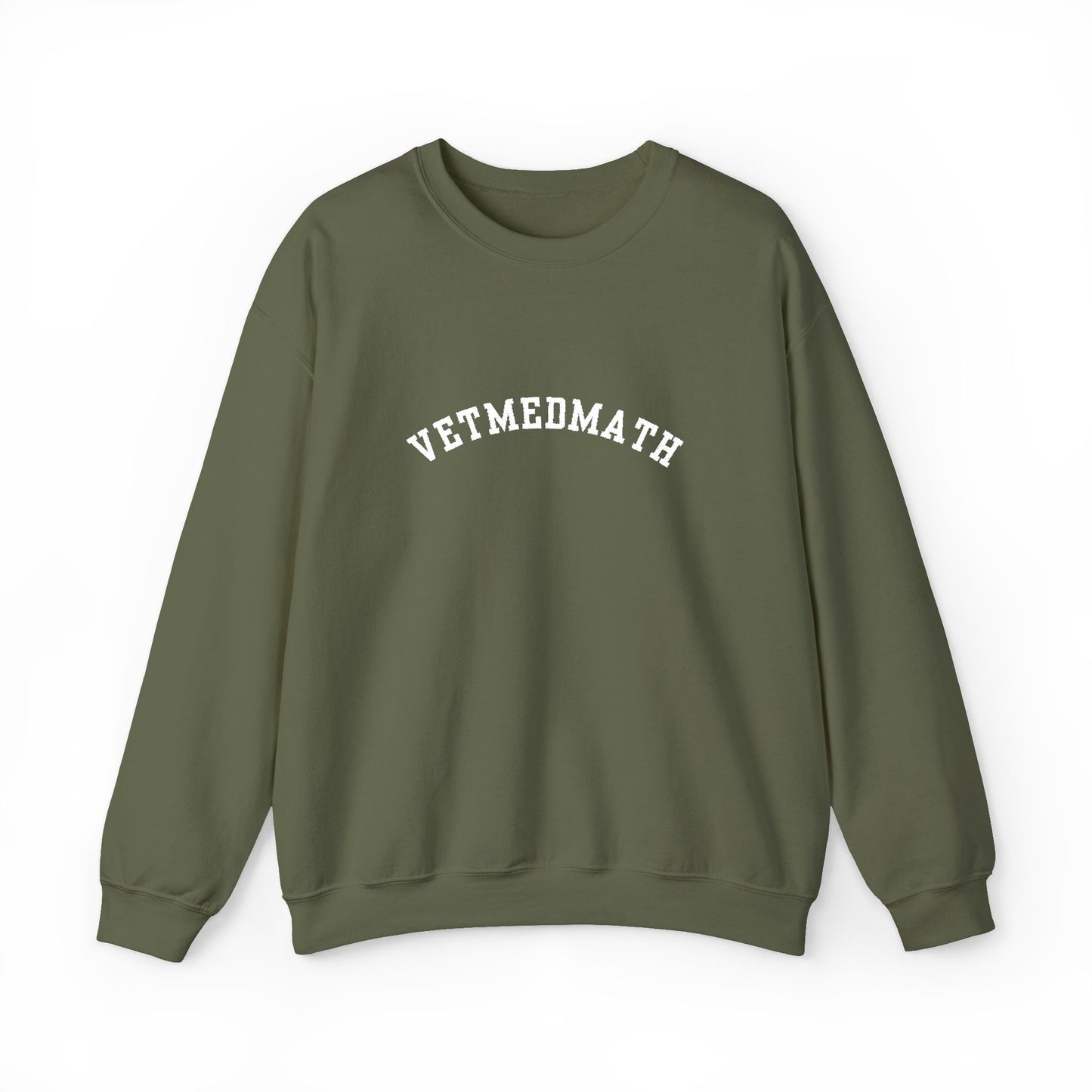 VetMedMath Collegiate Embroidered Unisex Heavy Blend™ Crewneck Sweatshirt