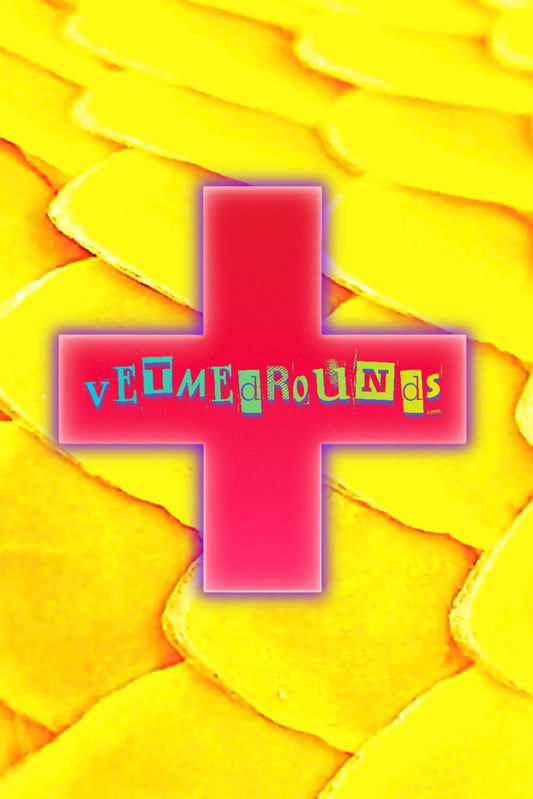 VetMedRounds Yellow Snake Scale Edition: VetMedRounds Rounding Books