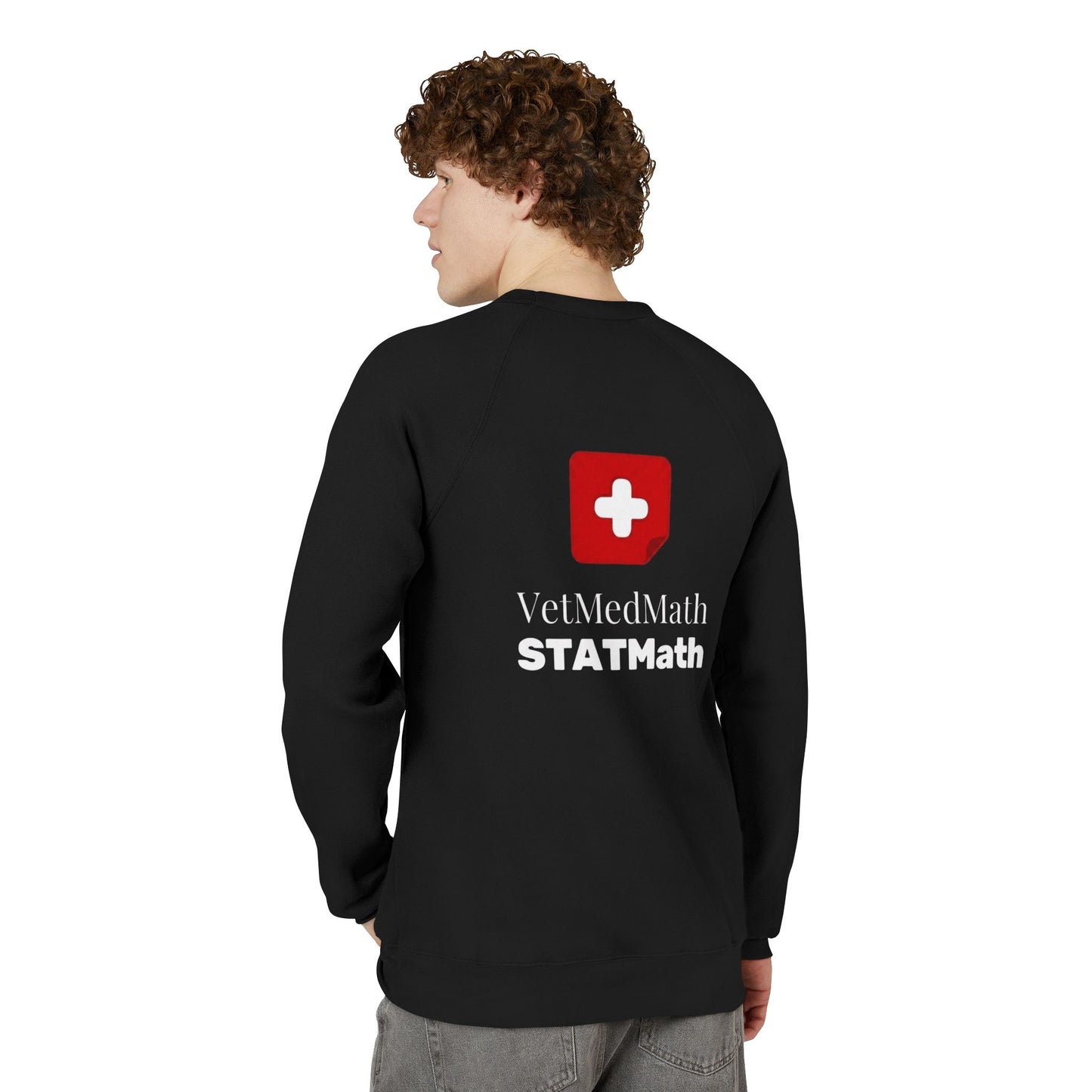 VetMedMath Est. 2023 Unisex Crewneck Sweatshirt — College-Style Pullover by Bella & Canvas for Vet Students, Vet Tech Students & Credentialed Veterinary Technicians