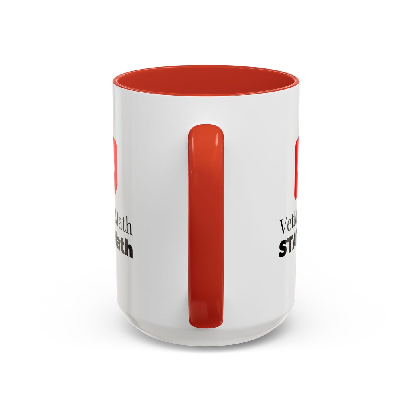 VetMedMath | STATMath Student Coffee Mug — Red Accent 11oz or 15oz