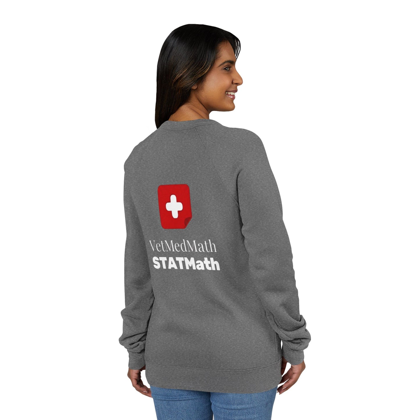 VetMedMath Est. 2023 Unisex Crewneck Sweatshirt — College-Style Pullover by Bella & Canvas for Vet Students, Vet Tech Students & Credentialed Veterinary Technicians