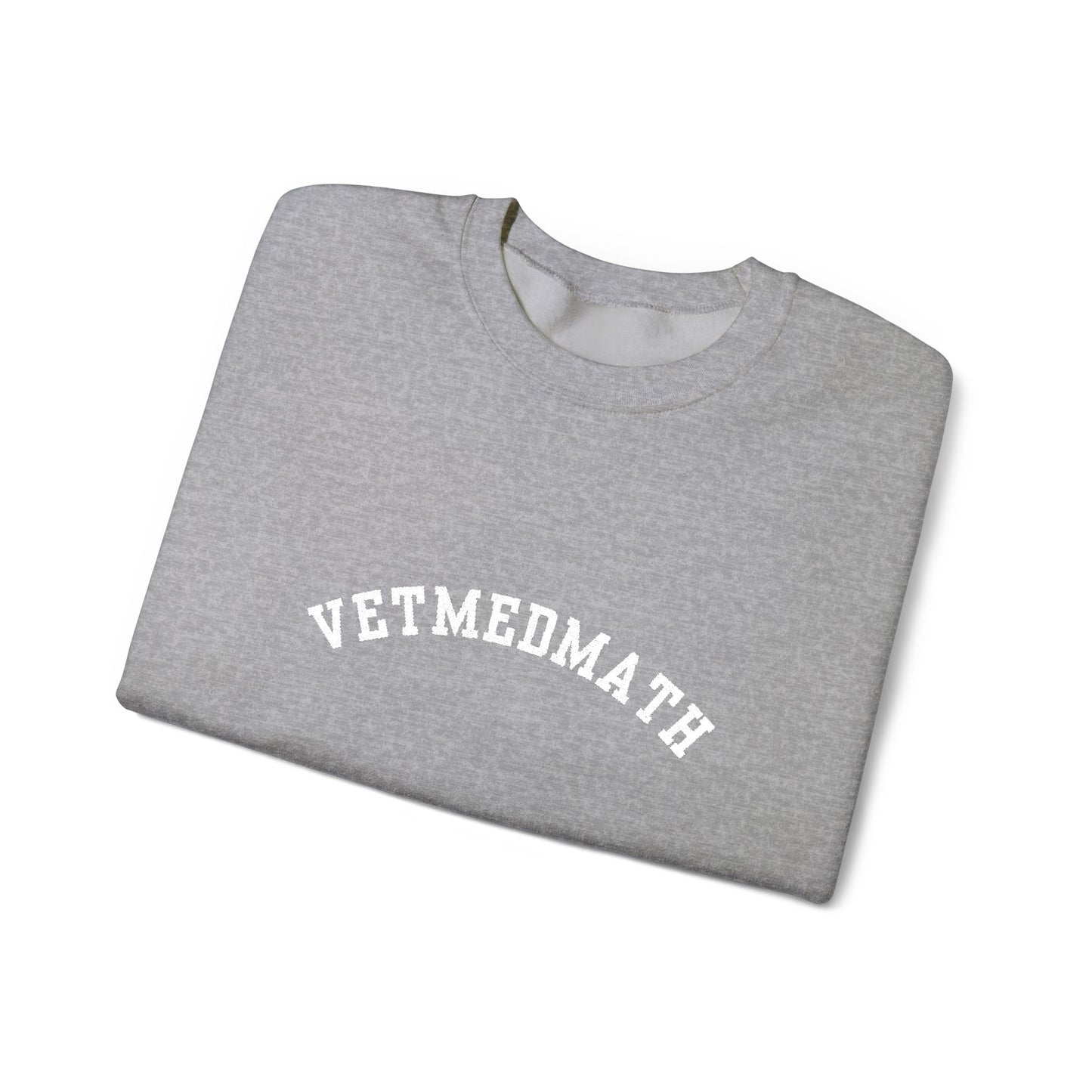 VetMedMath Collegiate Embroidered Unisex Heavy Blend™ Crewneck Sweatshirt