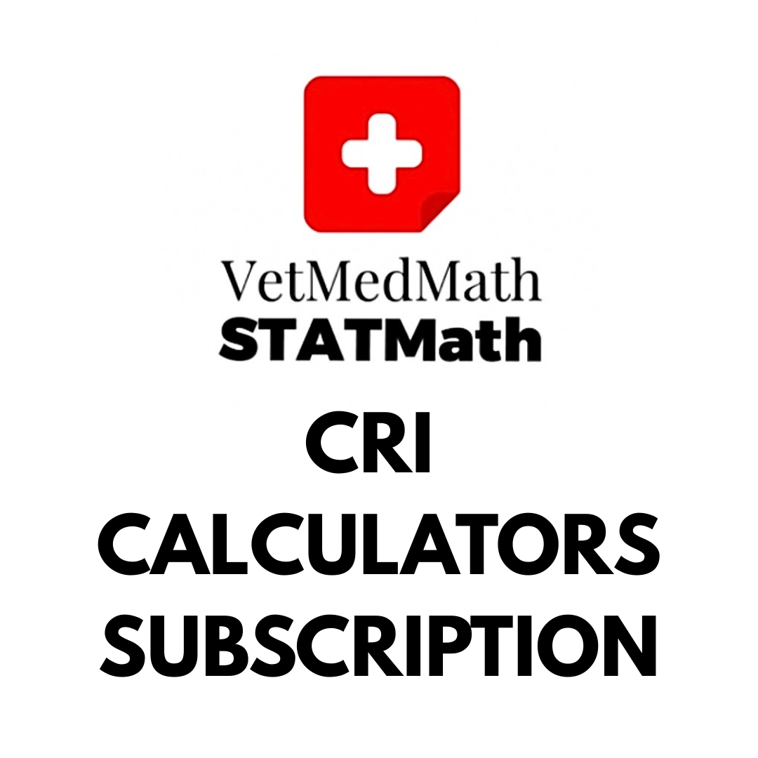 Online CRI Calculators Subscription Plan